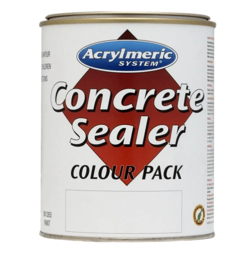 Acrylmeric Concrete Driveway Sealer Colour Pack 1lt (for use with Acrylmeric CLEAR) Acrylmeric Concrete Driveway Sealer Colour Pack 1lt (for Use With Acrylmeric CLEAR) -Crockers Paints Store 1L Concrete Sealer Colour Pack 1003x1024 1