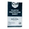 C&A Plastic Dropsheet Clear