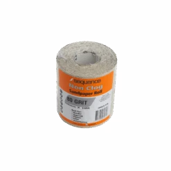 Grey Non Clog Sandpaper 80 -Crockers Paints Store 3031680g100mmX10mGreySandpaper