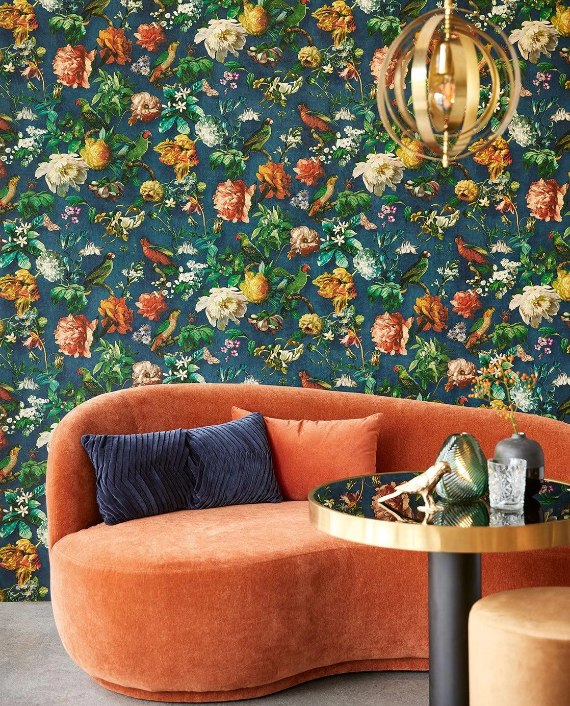 MUSEUM Wallpaper Floral with Birds MUSEUM Wallpaper Floral With Birds -Crockers Paints Store 307306