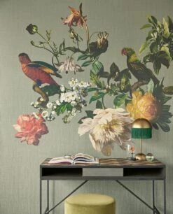 MUSEUM Wallpaper Mural Floral Birds 6 MUSEUM Wallpaper Mural Floral Birds -Crockers Paints Store 307402