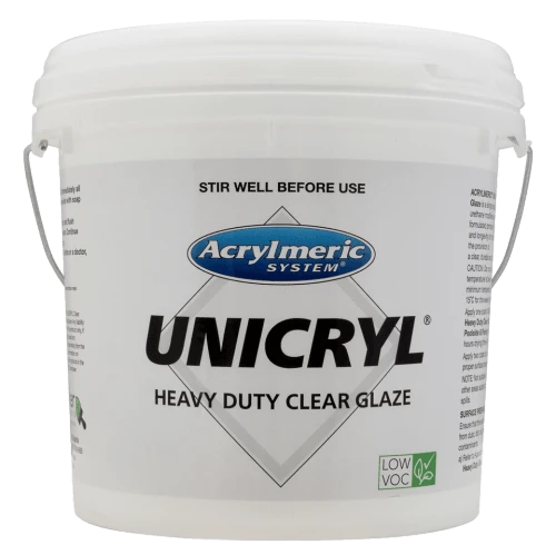 Colormaker Unicryl Heavy Duty Clear Glaze Colormaker Unicryl Heavy Duty Clear Glaze -Crockers Paints Store 4 L UNICRYL HD Clear Glaze web