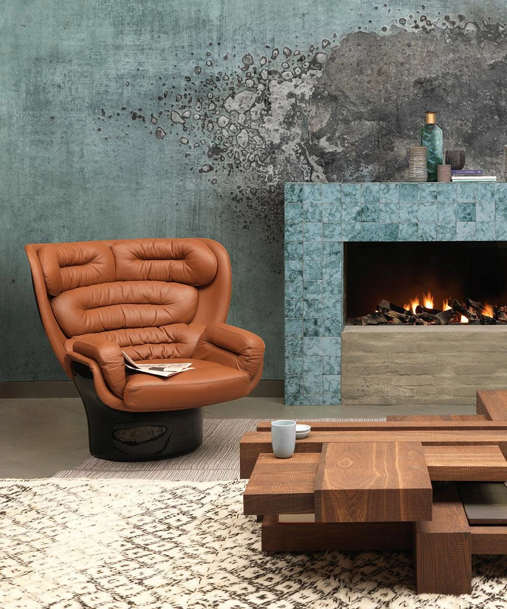 FACTORY IV Wallpaper Mural Concrete