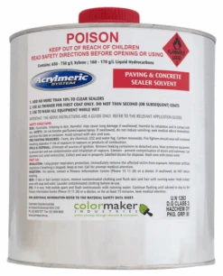 Colormaker Paving And Concrete Sealer Solvent