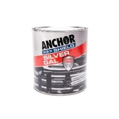 Anchor Shield Silver Gal Silver Galvanised Finish Paint