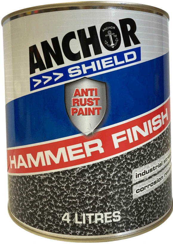Anchor Shield Hammer Finish Paint (Hammered Stipple Finish) Anchor Shield Hammer Finish Paint (Hammered Stipple Finish) -Crockers Paints Store 601004