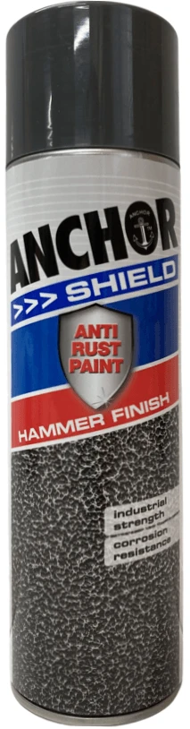 Anchor Shield Hammer Finish Paint (Hammered Stipple Finish) Anchor Shield Hammer Finish Paint (Hammered Stipple Finish) -Crockers Paints Store 60105