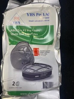Yhs Respirator Chemical Replacement Filters (abekIP2 Multi Gas)