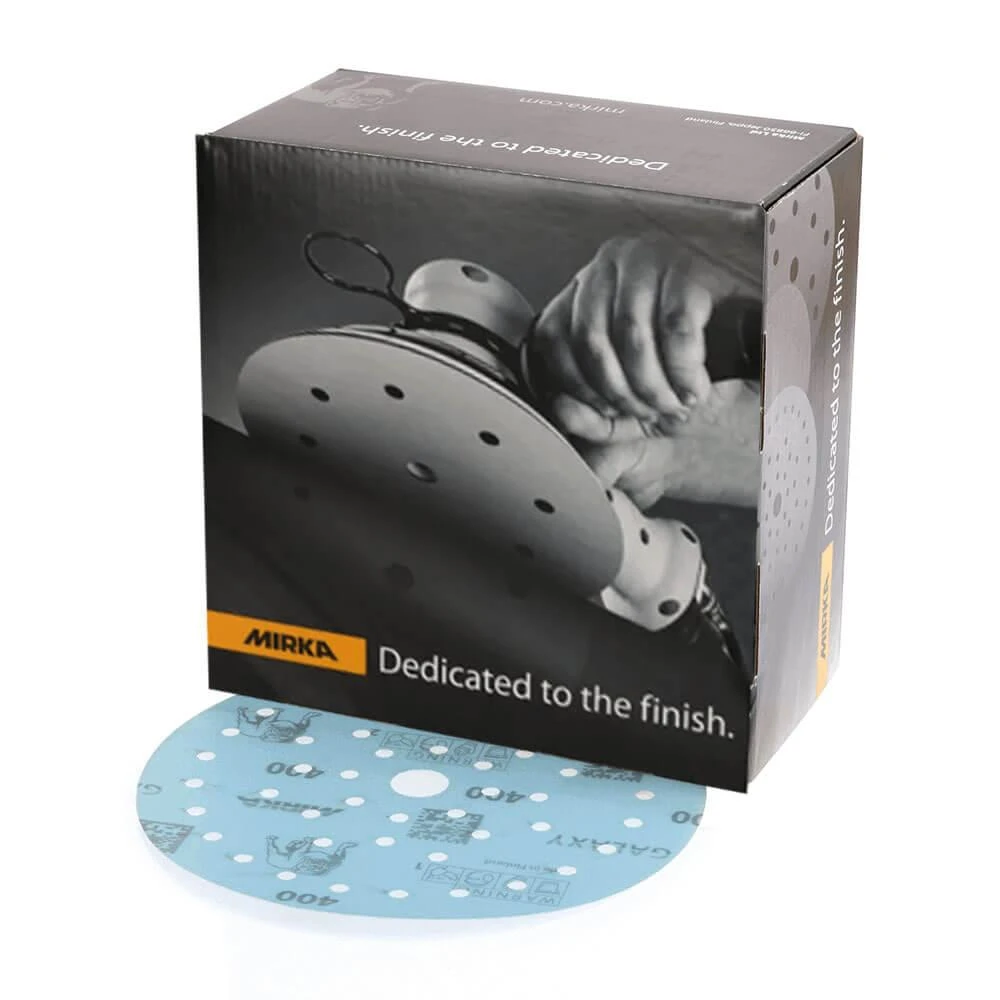 Mirka Galaxy Sanding Discs 125mm/5", 100 Pack P180 Mirka Galaxy Sanding Discs 125mm/5", 100 Pack P180 -Crockers Paints Store Best Abrasives Mirka Galaxy 200mm FY63205080 1 82fa139d 6e65 451c 9739 e8d9ca6b8d1e