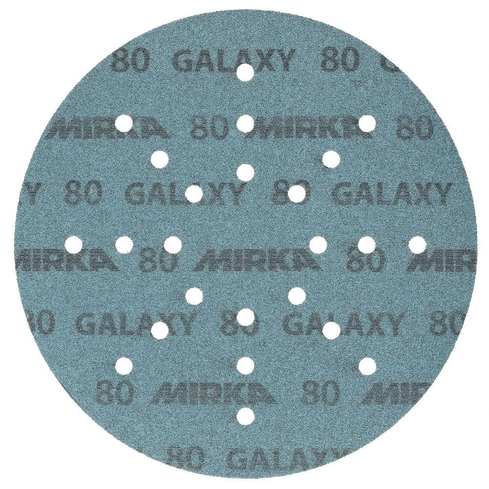 Mirka Galaxy Sanding Discs 225mm, 25 Pack P120 Mirka Galaxy Sanding Discs 225mm, 25 Pack P120 -Crockers Paints Store Best Abrasives Mirka Galaxy 225mm 80 FY68002580 1