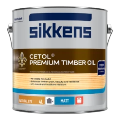 Sikkens Cetol Premium Timber Oil For Exterior Timber & Decking