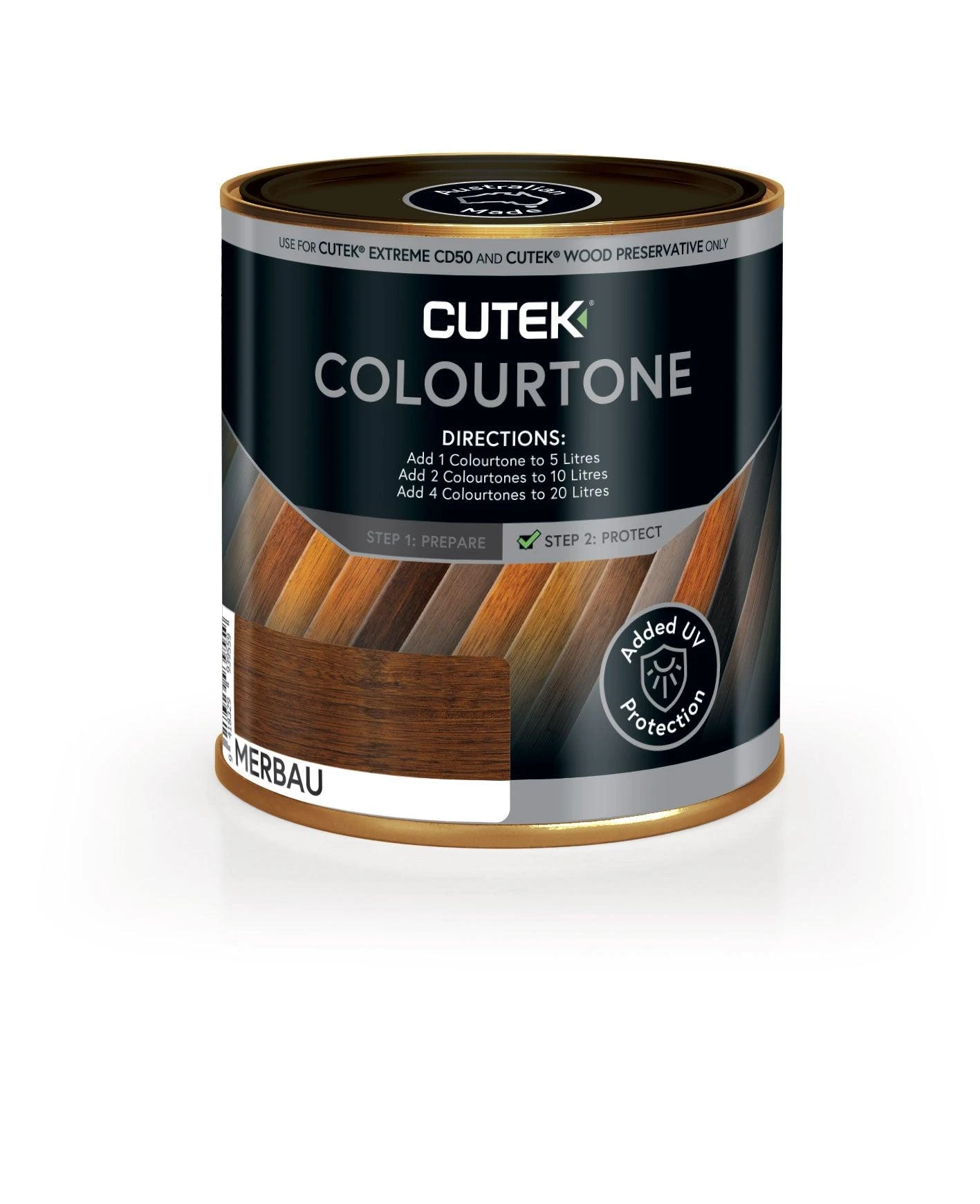 Cutek Colourtones 180ml (Colour Tones for Cutek Extreme CD50) Cutek Colourtones 180ml (Colour Tones For Cutek Extreme CD50) -Crockers Paints Store COLOURTONE Can Merbau 2021 RGB