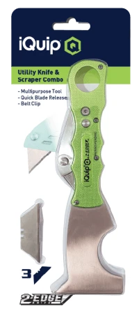 Iquip Knife Combo Scraper & Multipurpose Tool