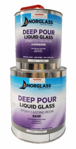 Norglass Liquid Glass Deep Pour Epoxy Resin