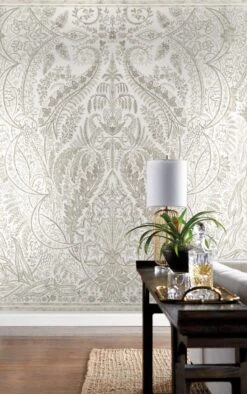 Damask Resource Library Jaipur Paisley Damask Wallpaper Mural -Crockers Paints Store DM4913M YWDE39JaipurPaisleyDamask RS2