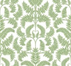 Damask Resource Library Royal Fern Damask Wallpaper