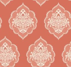Damask Resource Library Signet Medallion Dam Wallpaper
