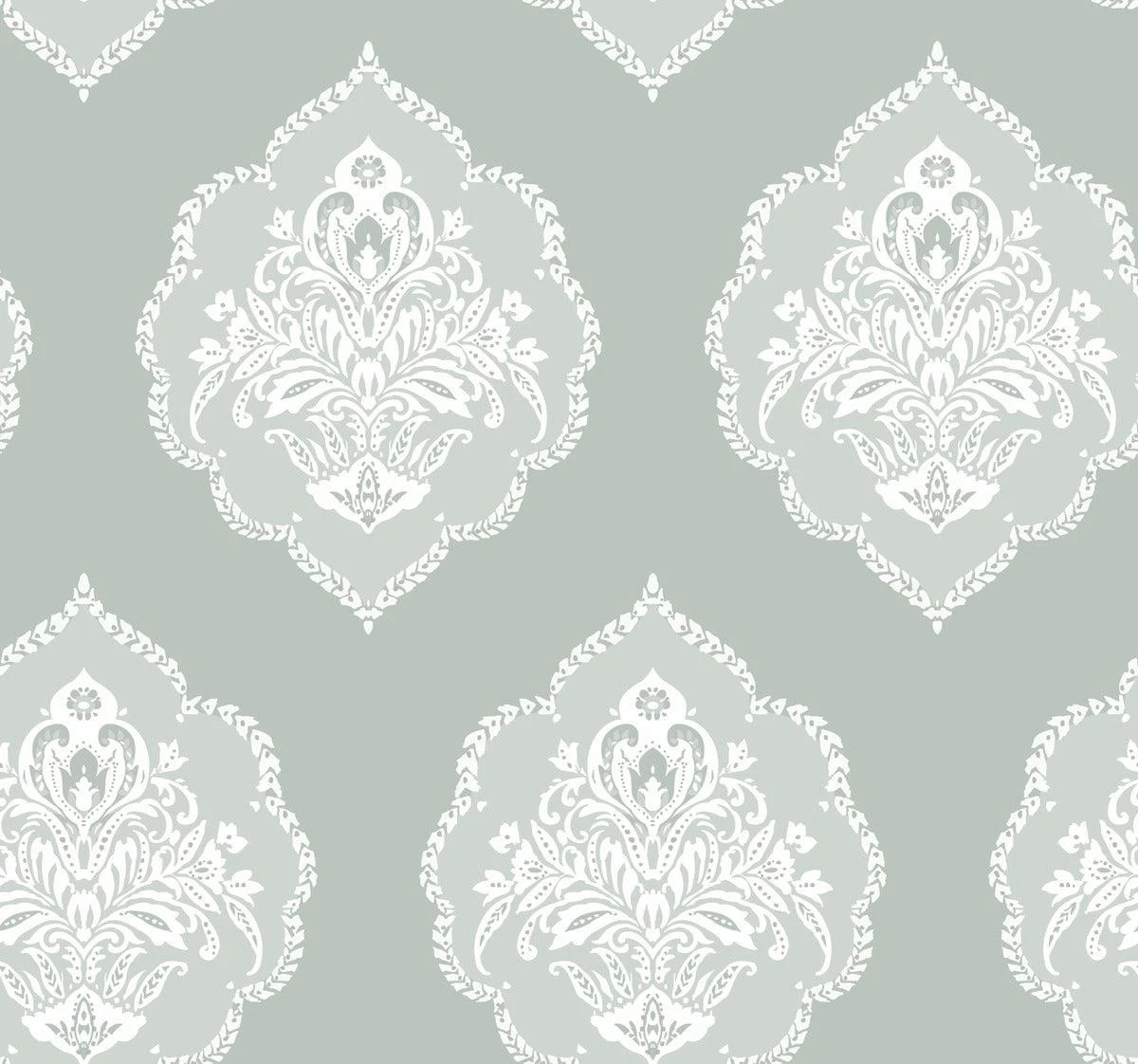 Damask Resource Library Signet Medallion Dam Wallpaper Damask Resource Library Signet Medallion Dam Wallpaper -Crockers Paints Store DM4982