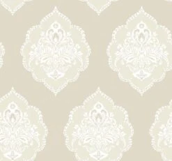 Damask Resource Library Signet Medallion Dam Wallpaper 4 Damask Resource Library Signet Medallion Dam Wallpaper -Crockers Paints Store DM4983