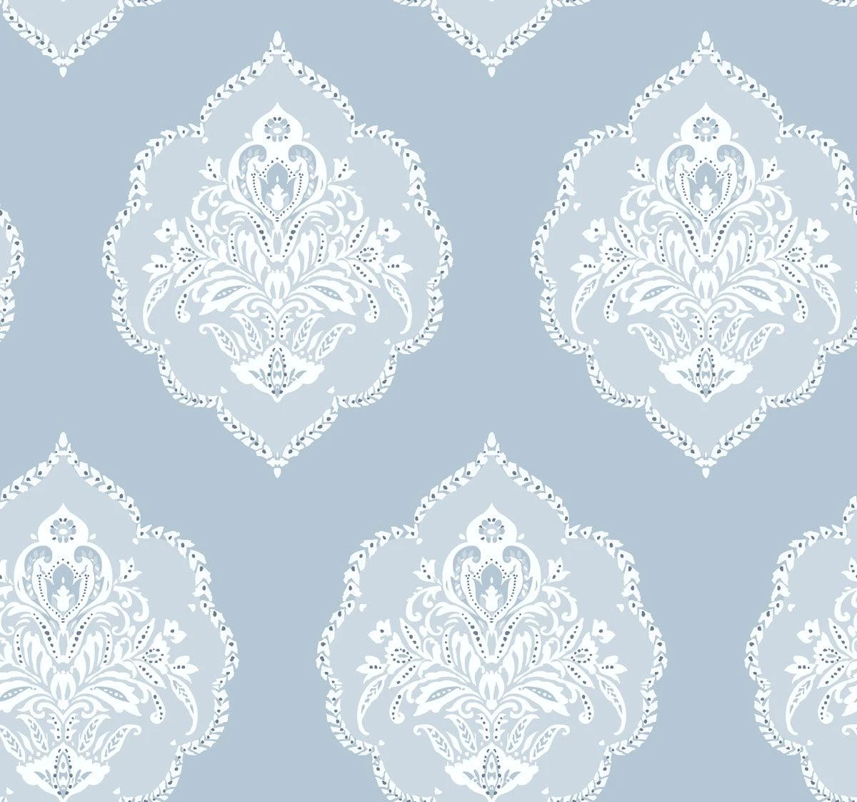 Damask Resource Library Signet Medallion Dam Wallpaper Damask Resource Library Signet Medallion Dam Wallpaper -Crockers Paints Store DM4985