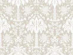 Damask Resource Library Palmetto Palm Damask Wallpaper -Crockers Paints Store DM5013