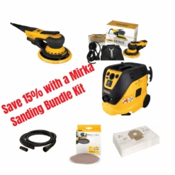 Deros Dustless Sanding 150mm Bundle Kit