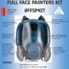Yhs Respirator Face Full Painters Kit (ffspkit) New -Crockers Paints Store Full Face Painters Kit Full Page Final