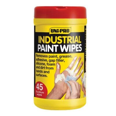Unipro Industrial Paint Hand Wipes Unipro Industrial Paint Hand Wipes -Crockers Paints Store GRF45 Paint Wipes Blue RGB 400x400 1