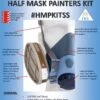 Yhs Respirator Face Half Painters Kit (hmpkitss) New 2 Yhs Respirator Face Half Painters Kit (hmpkitss) New -Crockers Paints Store Half Mask Painters Kit Full Page Final