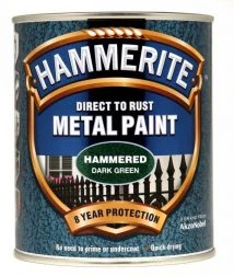 Direct To Rust Metal Paint Hammerite Hammered Charcoal