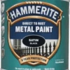 Direct To Rust Metal Paint Hammerite Satin Black 1 Direct To Rust Metal Paint Hammerite Satin Black -Crockers Paints Store Hammerite Satin