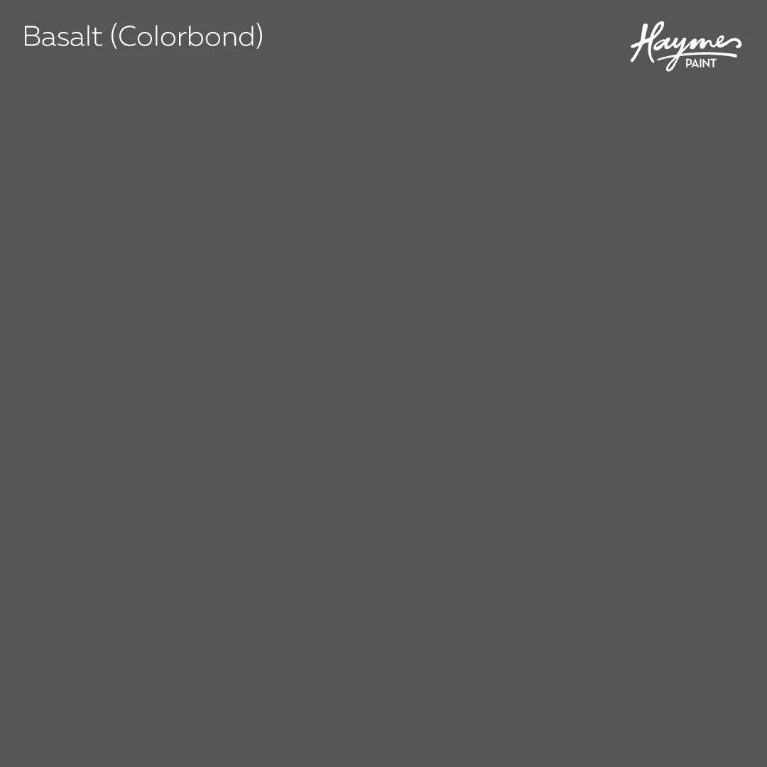 Colorbond Basalt Colorbond Basalt -Crockers Paints Store Haymes Paint Bluescope Steel COLORBOND Basalt Colorbond 46849