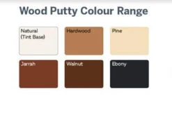 Haymes Water Based Wood Putty For Interior & Exterior 3 Haymes Water Based Wood Putty For Interior & Exterior -Crockers Paints Store Haymes Woodcare Putty Colour Range