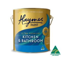 Haymes Ultra Premium Kitchen & Bathroom Paint With Mildew Protection White