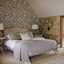 Aboretum Wallpaper Magnolia & Pomegranate -Crockers Paints Store Magnolia and Pomegranate WP Main DPS