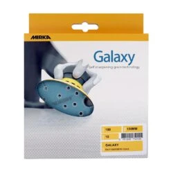 Mirka Galaxy Sanding Discs 125mm/5", 10 Pack P60