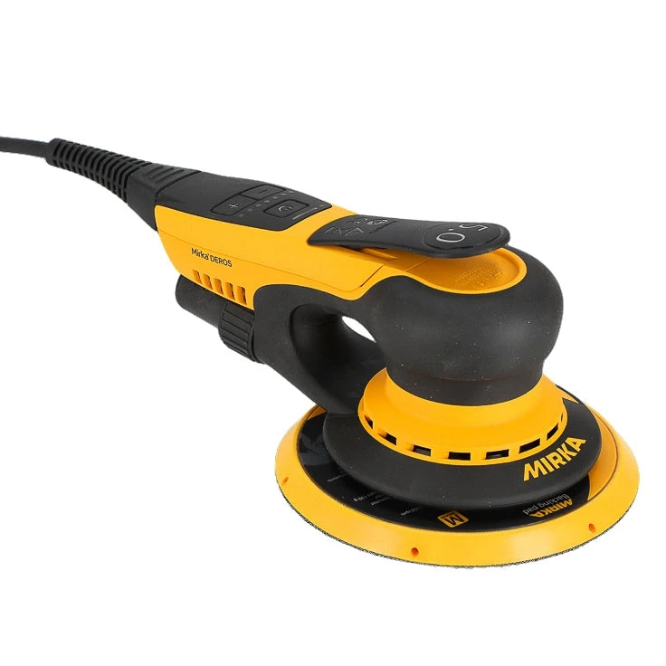 Mirka Deros II 150mm Random Orbital Sander - 5mm Orbit 650CV Mirka Deros II 150mm Random Orbital Sander - 5mm Orbit 650CV -Crockers Paints Store Mirka Deros II Sander