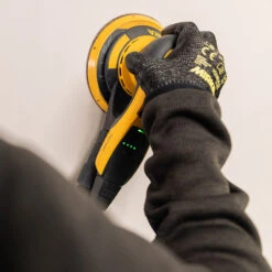 Mirka Deros II 150mm Random Orbital Sander - 5mm Orbit 650CV 6 Mirka Deros II 150mm Random Orbital Sander - 5mm Orbit 650CV -Crockers Paints Store Mirka Deros II Sander Grip