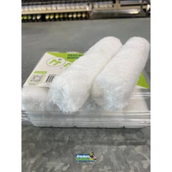 Moemic Mini Microfibre Roller Cover 100mm 10 Pack -Crockers Paints Store Moemic100mm10mmCoverCloseUp ProductImage