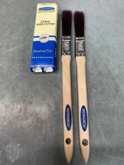 Monarch Advance Sash Cutter 12mm Twin Pack Paint Brushes