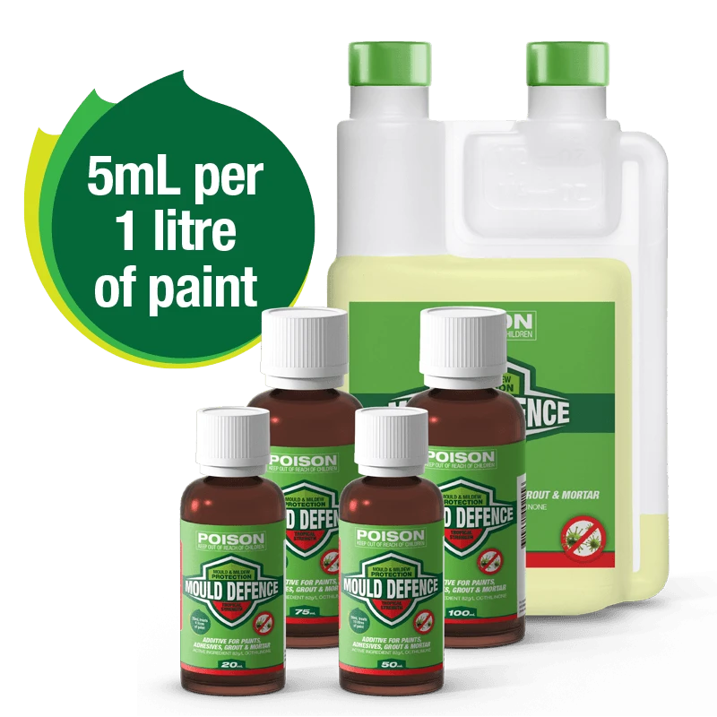 Mould Defence Antimould Paint Additive Mould Defence Antimould Paint Additive -Crockers Paints Store MouldDefence 2