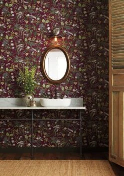 Rifle Paper Co. Juniper Forest Wallpaper -Crockers Paints Store RI5164 YWDD13JuniperForest ORG