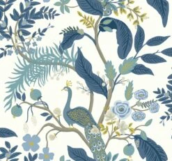 Rifle Paper Co. Peacock Wallpaper -Crockers Paints Store RI5173