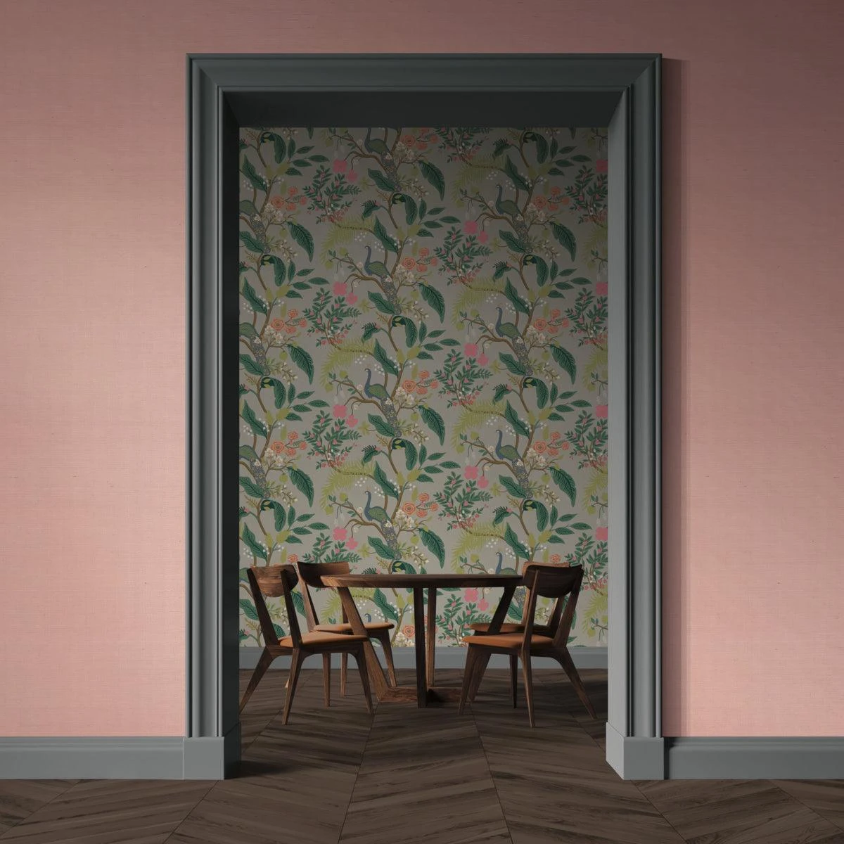 Rifle Paper Co. Palette Wallpaper (Grasscloth) Rifle Paper Co. Palette Wallpaper (Grasscloth) -Crockers Paints Store RI5183 RI5171 YWDD13Palette 2