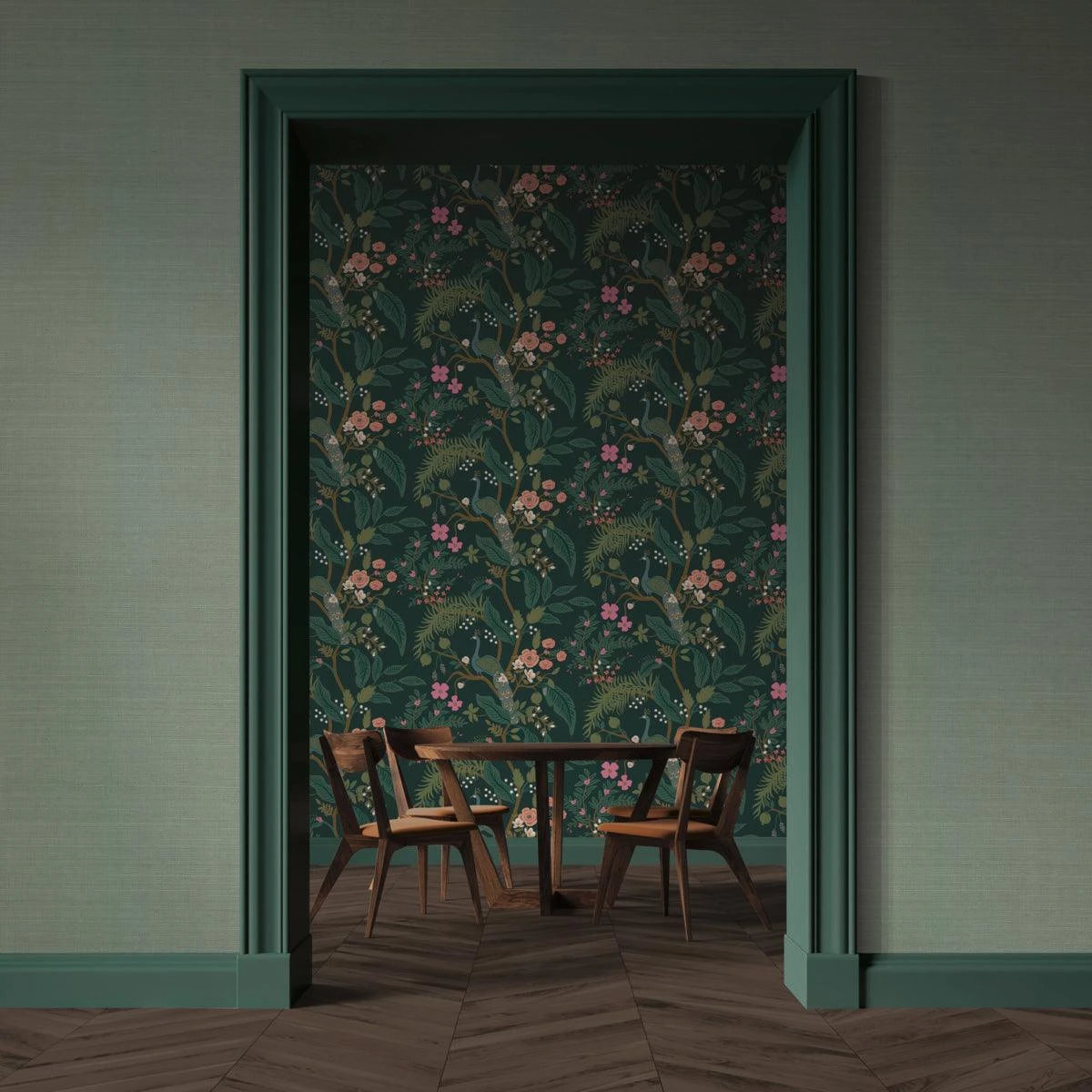 Rifle Paper Co. Palette Wallpaper (Grasscloth) Rifle Paper Co. Palette Wallpaper (Grasscloth) -Crockers Paints Store RI5186 RI5168 YWDD13Palette 2