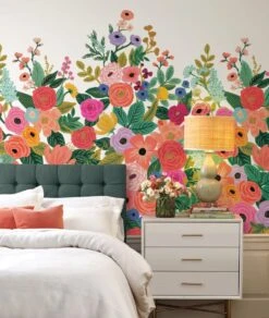 Rifle Paper Co. Garden Party Wallpaper Mural 4 Rifle Paper Co. Garden Party Wallpaper Mural -Crockers Paints Store RI5190M YWDD13GardenPartyMural ORG