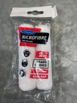 Monarch Microfibre Roller Kit & Accessories 100mm (4mm Pile) -Crockers Paints Store RM1672Microfibres2pack100mm