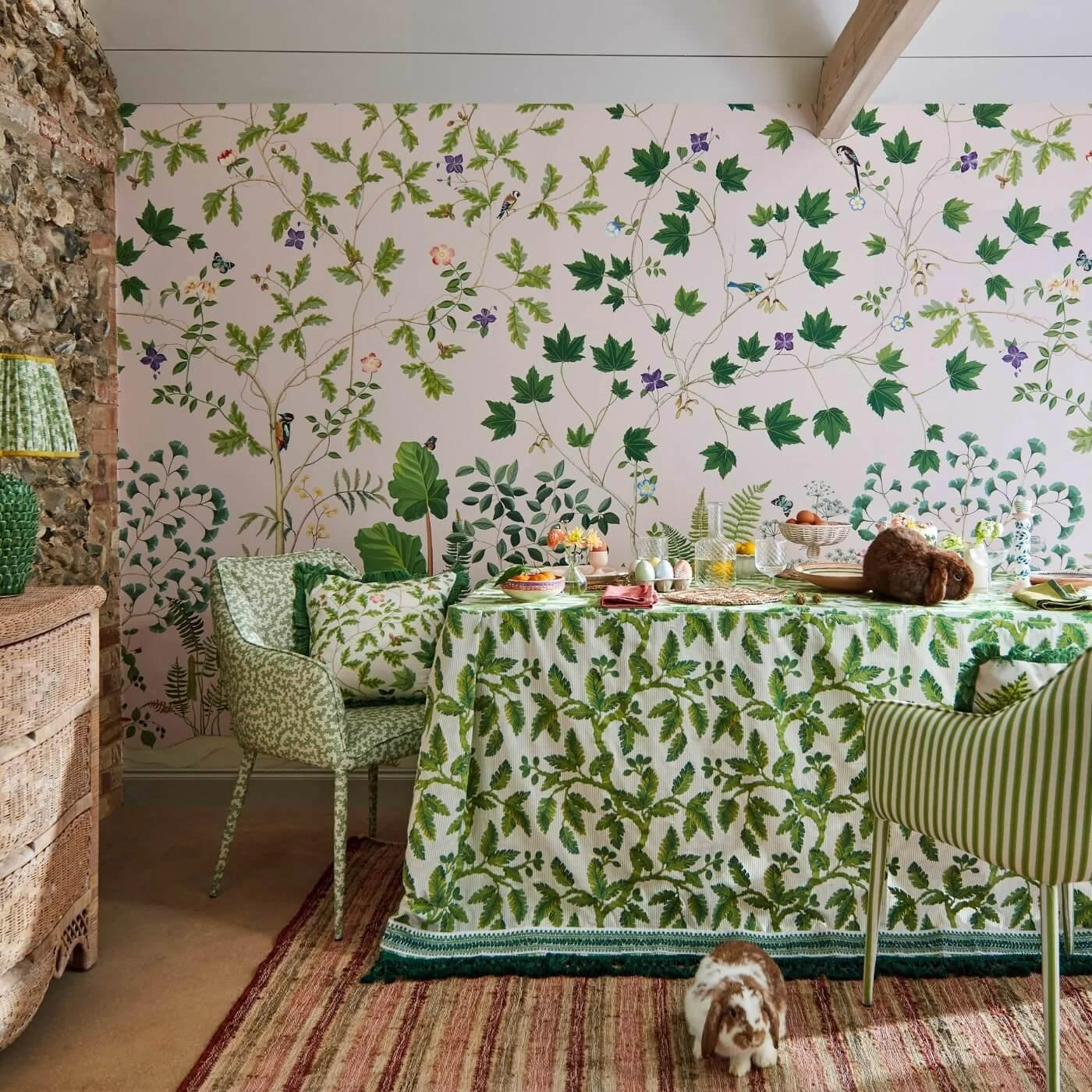 Aboretum Wallpaper Sycamore and Oak Aboretum Wallpaper Sycamore And Oak -Crockers Paints Store Sanderson Arboretum 67 Sycamore Oak Main Bunnies Easter