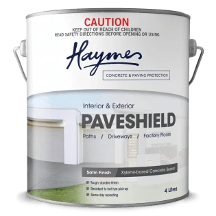 Haymes Paveshield Driveway & Concrete Sealer Haymes Paveshield Driveway & Concrete Sealer -Crockers Paints Store SetSize315315 0589 Concrete and Paving Protection Product Tiles3