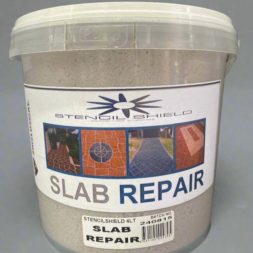 Stencilshield Slab Repair Concrete Crack Filler Stencilshield Slab Repair Concrete Crack Filler -Crockers Paints Store Stencilshield Slab Repair Concrete Filler